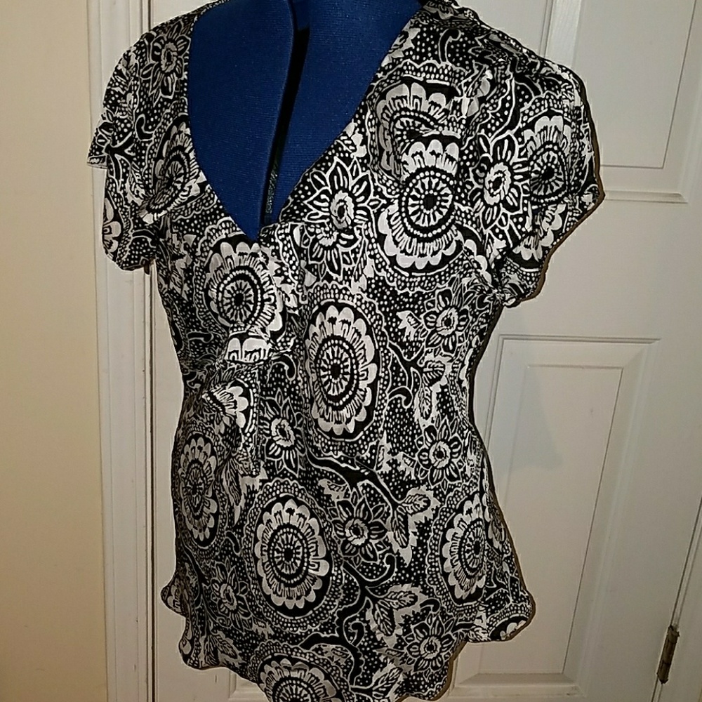 Sunny Leigh Bias Cut Shell